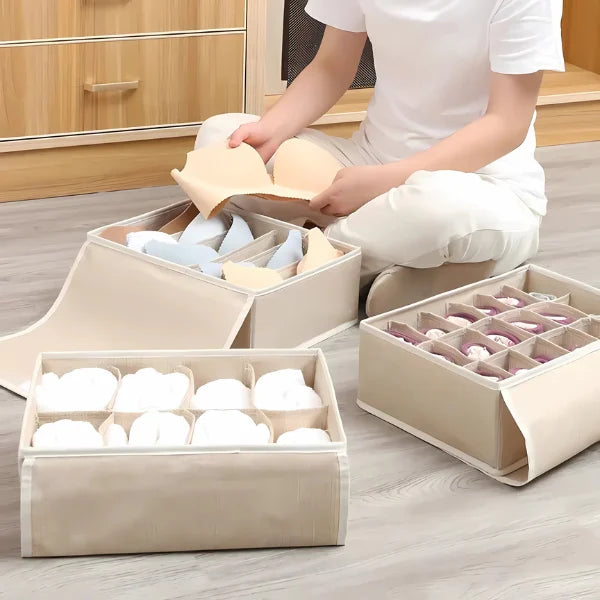 TrioBox Premium – Rangement Lingerie et Chaussettes
