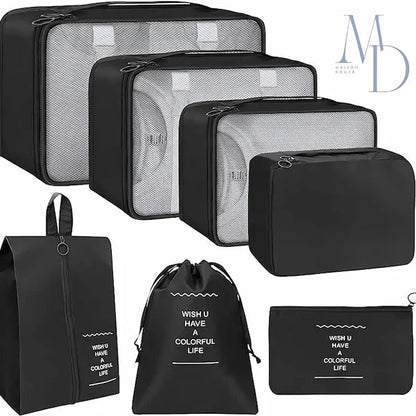 Organisateurs Valise - 7 Pochettes - Maison Douce